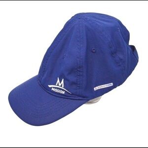 Mission EnduraCool Blue Running Cap Cooling Tech